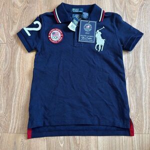 NWT Ralph Lauren Polo London United States Olympic Team Small Kids Size 4T